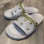 Šedé nazouváky/cukle - 36,5