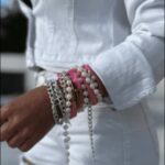 Perličkový náramek/pásek